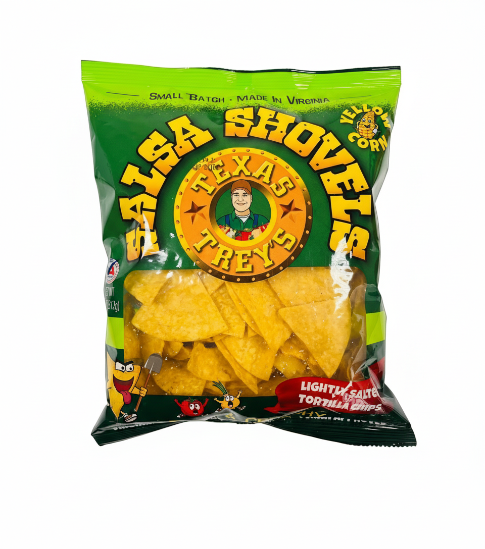 - Texas Trey's: Thick n' Crunchy, Yellow corn tortilla chips