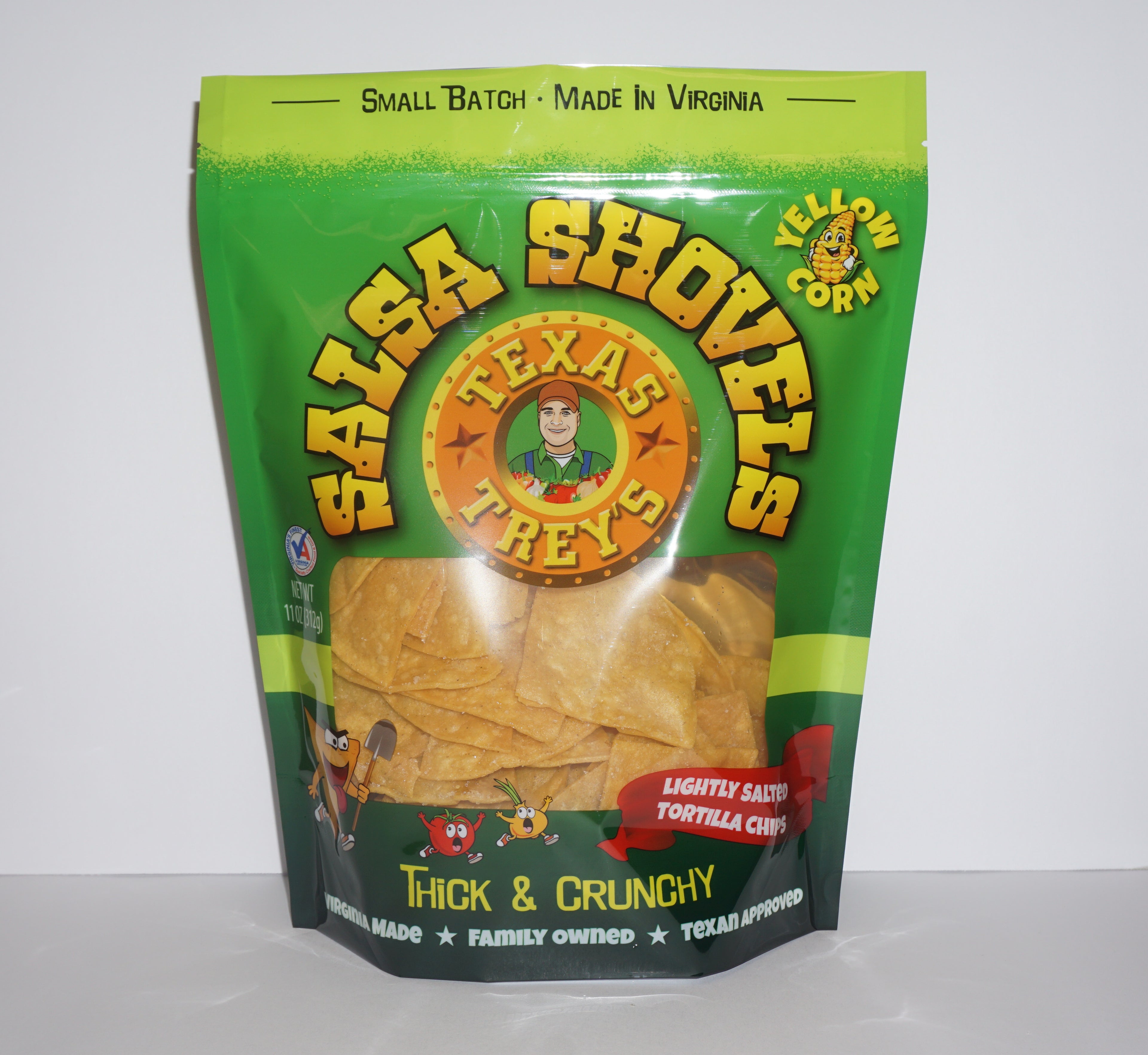 - Texas Trey's: Thick n' Crunchy, Yellow corn tortilla chips