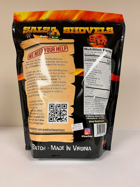 - Texas Trey's: Thick n' Crunchy, Spicy Chips