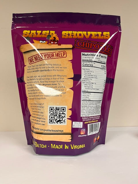 - Texas Trey's: Thick n' Crunchy, Chipotle Chips