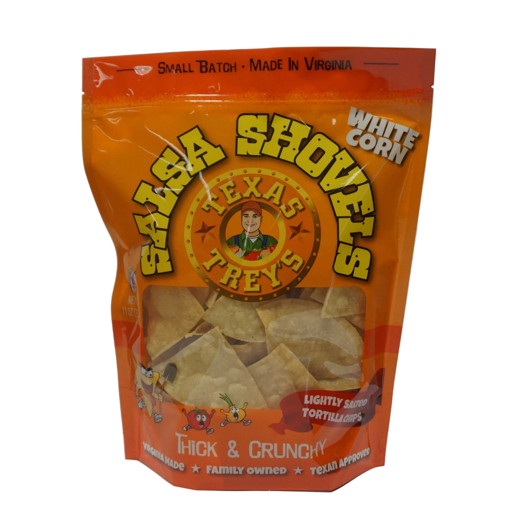 Texas Trey's - High Quality, Gusseted Bags w\ Zipper White Corn